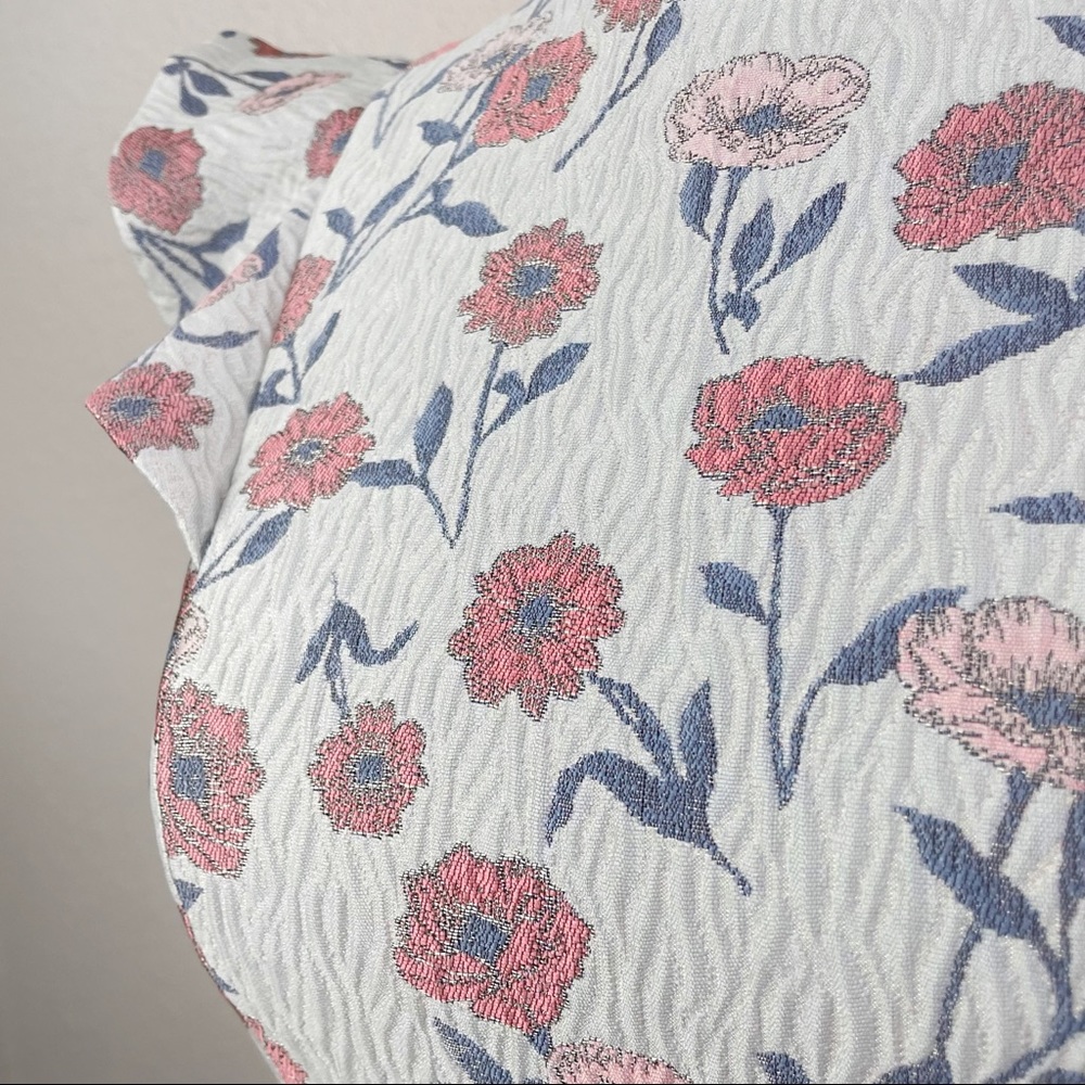 Gal Meets Glam Lola Dancing Daisy Jacquard Dress - Picture 13 of 15